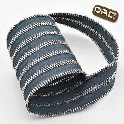 【DAQ大器拉鏈:5號四邊Y牙拉鏈 鞋靴服裝門襟裝飾拉鎖 銅質特殊功能金屬拉鏈定制】詢價單